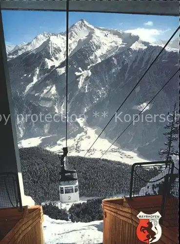 Seilbahn Penken Mayrhofen Zillertal Ahornspitze / Bahnen /