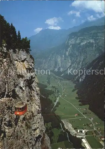 Seilbahn Schilthorn Lauterbrunnental / Bahnen /