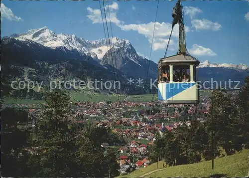 Seilbahn Wank Garmisch-Partenkirchen Zugspitzgruppe / Bahnen /