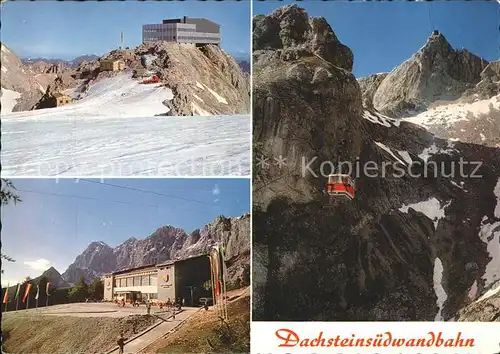Seilbahn Dachsteinsuedwand Bergstation Schladminger Gletscher  / Bahnen /