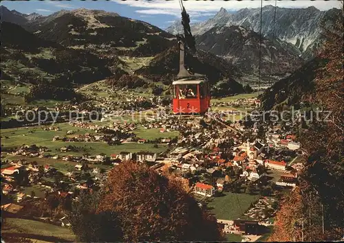 Seilbahn Hochjoch Schruns Vandanser Steinwand  / Bahnen /