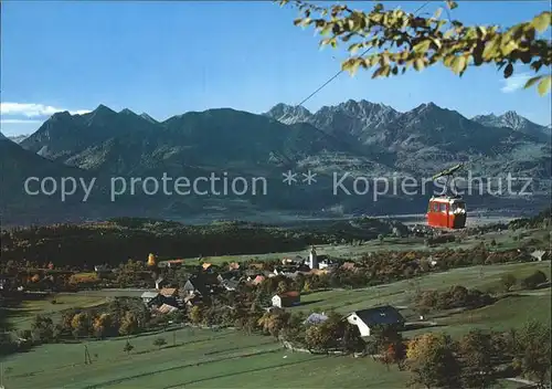 Seilbahn Schnifiserberg Schnifis  / Bahnen /