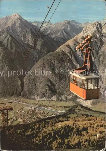 Seilbahn Venet Zams Tirol / Bahnen /