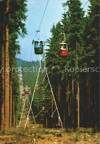 Seilbahn Braunlage  / Bahnen /