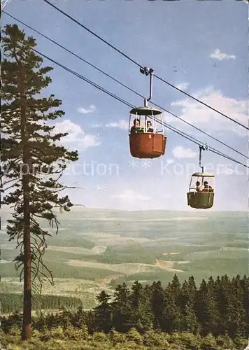 Seilbahn Wurmberg Braunlage Oberharz / Bahnen /