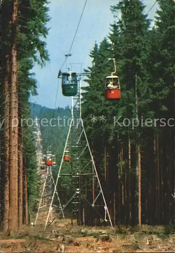 Seilbahn Braunlage  / Bahnen /