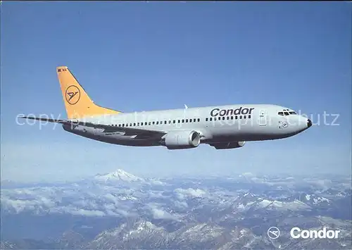 Flugzeuge Zivil Condor Boeing 737 300 Kat. Airplanes Avions