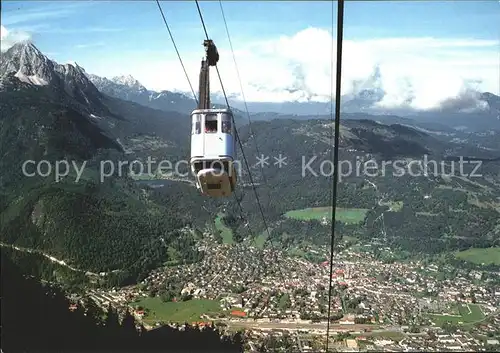 Seilbahn Karwendel Mittenwald  / Bahnen /