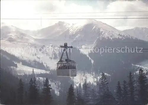 Seilbahn Tatry Zachodnie Kasprowy Wierch / Bahnen /