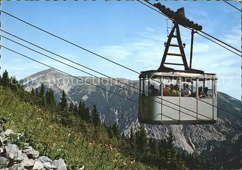 Seilbahn Rax Schneeberg  / Bahnen /