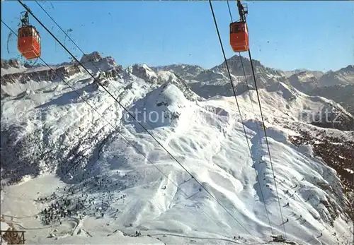 Seilbahn Passo Falzarego-Lagazuoi Pelmo Civetta Cortina d'Ampezzo  / Bahnen /