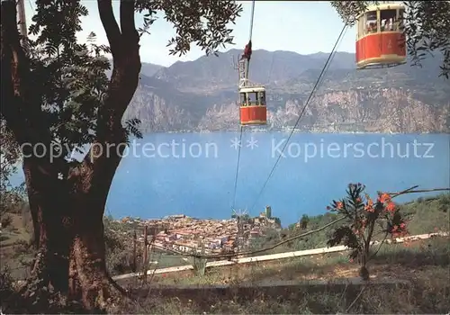 Seilbahn Monte Baldo Malcesine Lago di Garda  / Bahnen /