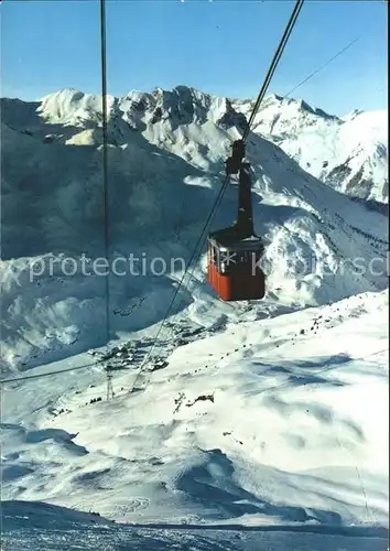 Seilbahn Trittkopf Zuers am Arlberg / Bahnen /