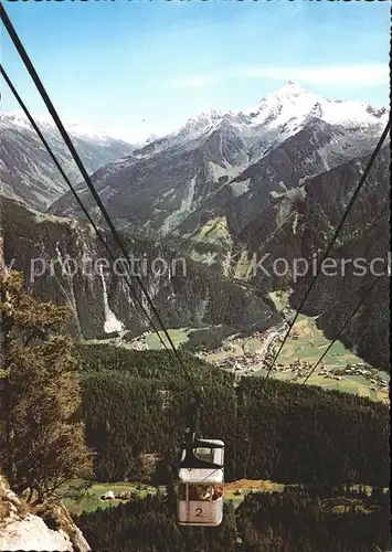 Seilbahn Penken Mayrhofen Ahornspitze Zillertal / Bahnen /