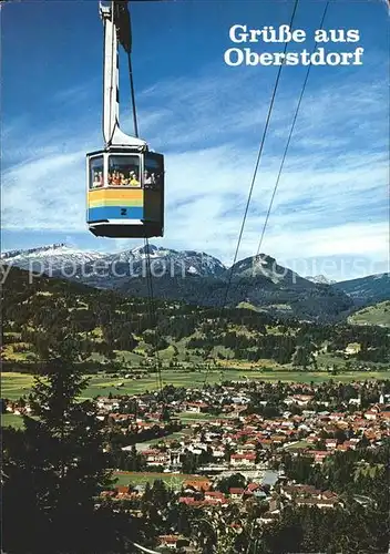 Seilbahn Nebelhorn Oberstdorf Allgaeuer Alpen / Bahnen /