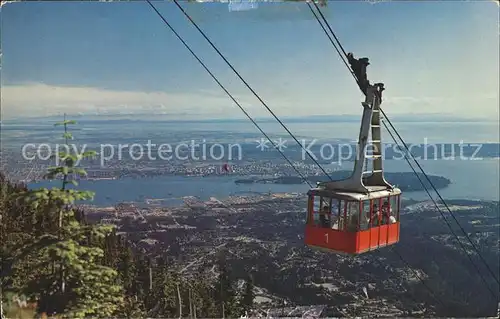 Seilbahn Grouse Mountain Skyride North Vancouver Canada / Bahnen /