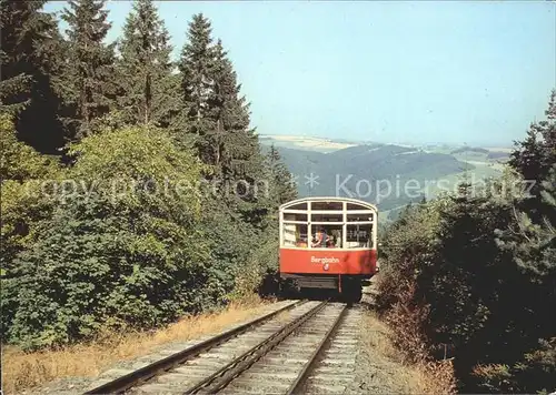 Zahnradbahn Lichtenhain  Kat. Bergbahn