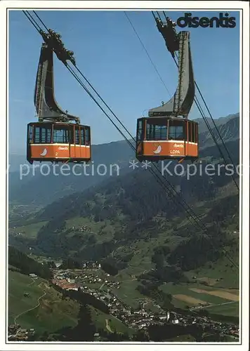 Seilbahn Caischavedra Disentis Muster  / Bahnen /