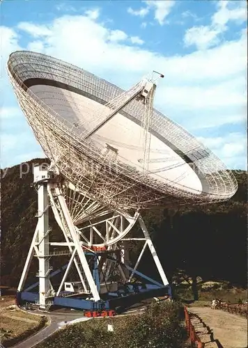 Astronomie Radioteleskop Effelsberg Eifel Max Planck Institut  Kat. Wissenschaft Science