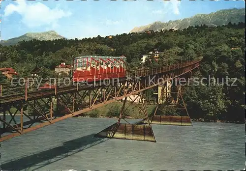 Zahnradbahn Hungerburgbahn Innsbruck Kat. Bergbahn