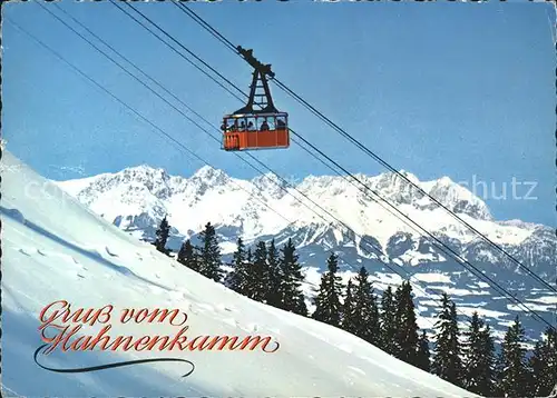 Seilbahn Hahnenkamm Wilder Kaiser Kitzbuehel / Bahnen /