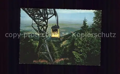 Seilbahn Schauinsland Freiburg im Breisgau / Bahnen /