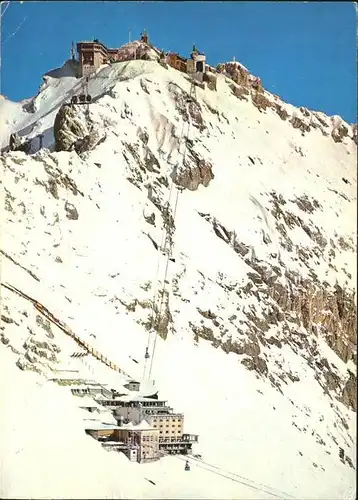 Seilbahn Zugspitze Hotel Schneefernerhaus Zugspitzgipfel / Bahnen /