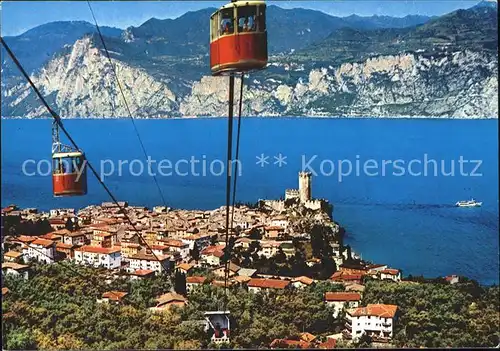 Seilbahn Monte Baldo Malcesine Lago di Garda  / Bahnen /