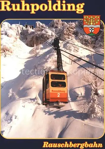 Seilbahn Rauschberg Ruhpolding  / Bahnen /