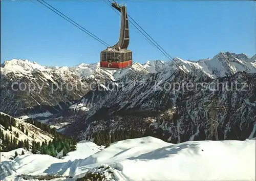 Seilbahn Fellhorn Oberstdorf im Allgaeu / Bahnen /