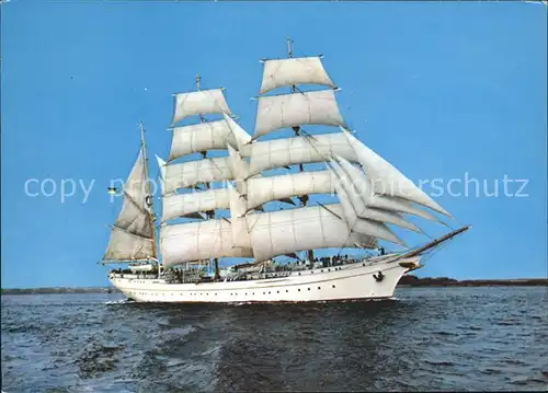 Segelschiffe Bark Gorch Fock  Kat. Schiffe