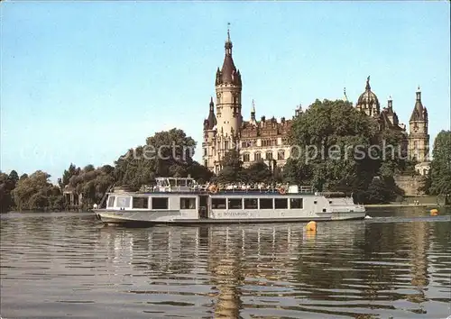 Motorschiffe Schwerin Schloss Kat. Schiffe