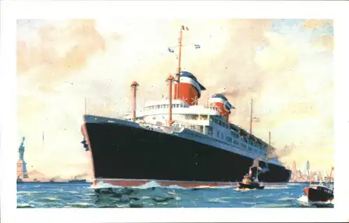 Dampfer Oceanliner S.S. America Kat. Schiffe