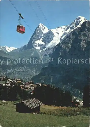 Seilbahn Schilthorn Muerren Eiger Moench / Bahnen /