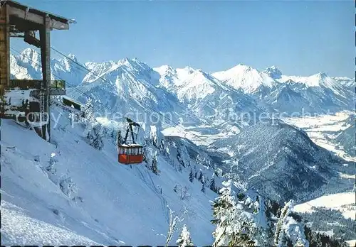 Seilbahn Tegelberg Koellerspitze Gimpel Rote Flueh Schlicke / Bahnen /