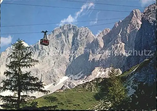 Seilbahn Dachstein-Suedwand Ramsauer Gletscherbahn / Bahnen /