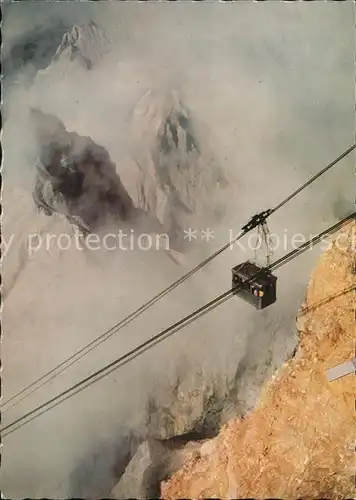 Seilbahn Bayerische Zugspitzbahn Hoellental Riffelwand Grosser Waxenstein / Bahnen /