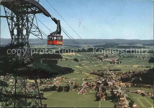 Seilbahn Hochfelln Bayerische Alpen  / Bahnen /