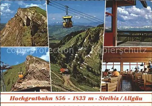 Seilbahn Hochgrat Steibis  / Bahnen /