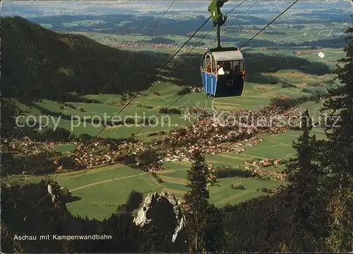 Seilbahn Kampenwand Aschau Bayerische Alpen / Bahnen /