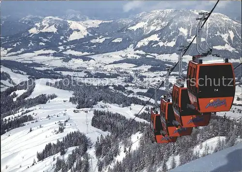 Seilbahn Fieberbrunn  / Bahnen /