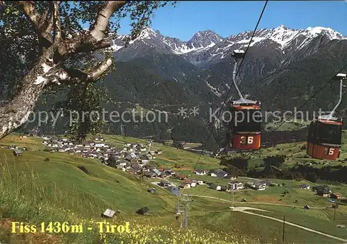 Seilbahn Fiss Tirol / Bahnen /