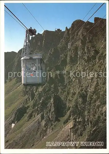 Seilbahn Kolej Linowa Kasprowy Wierch / Bahnen /