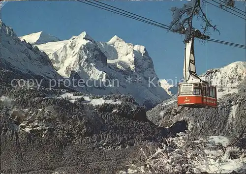 Seilbahn Meiringen-Reuti Hasliberg Wetterhorngruppe / Bahnen /