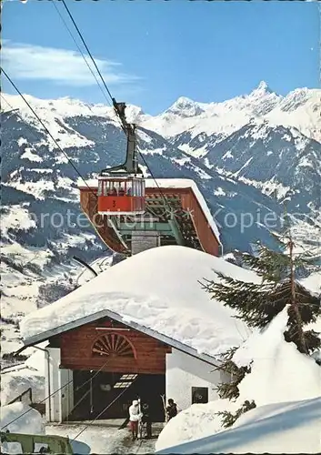 Seilbahn Hochjoch Mittelstation Kropfen Zimba / Bahnen /