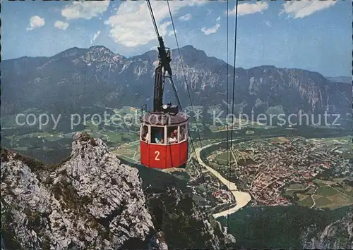 Seilbahn Predigtstuhl Bad Reichenhall Hochstaufen  / Bahnen /