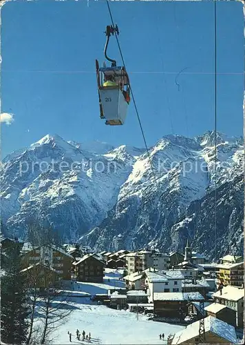 Seilbahn Hannigalp Graechen Wallis Weisshorn Bishorn Barrhorn / Bahnen /