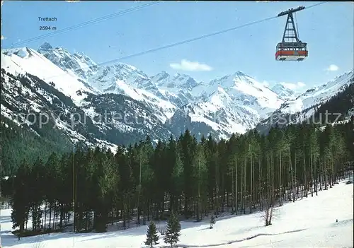 Seilbahn Fellhorn Oberstdorf im Allgaeu / Bahnen /