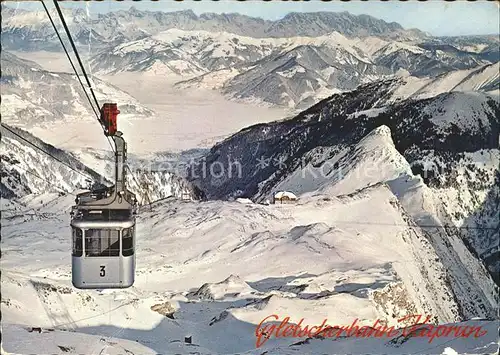 Seilbahn Gletscherbahn Kaprun Krefelder-Huette Zell am See Steinernes Meer / Bahnen /