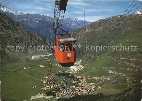 Seilbahn Andermatt-Gemsstock / Bahnen /